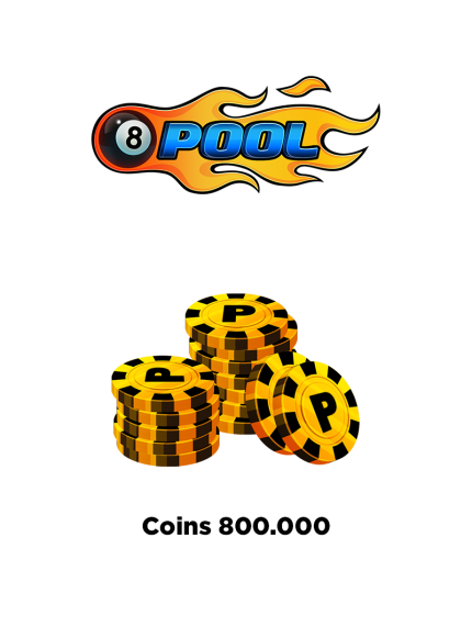 8 Ball Pool 800.000 Coins